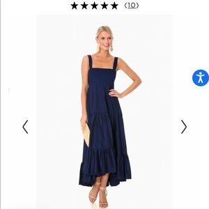 Gorgeous DO + BE Midnight Havana Navy Maxi Dress